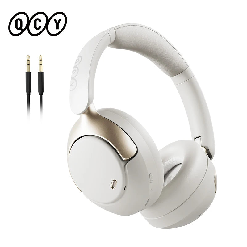 PRO ANC Bluetooth Headphones Adaptive ANC Headset 50dB Active Noise Cancelling LDAC Hi-Res Wireless Earphone 55H Playtime
