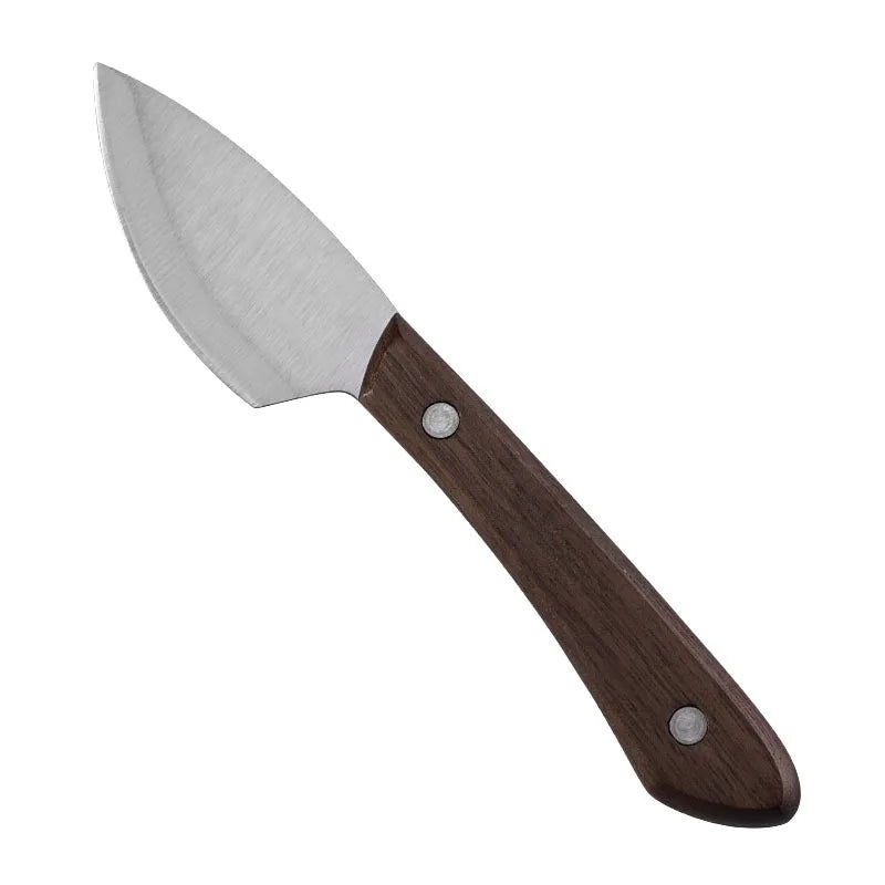 Stainless Steel Cheese Knives Set with Beautiful Walnut Wood Handle for Charcuterie Board Party Wedding Christmas