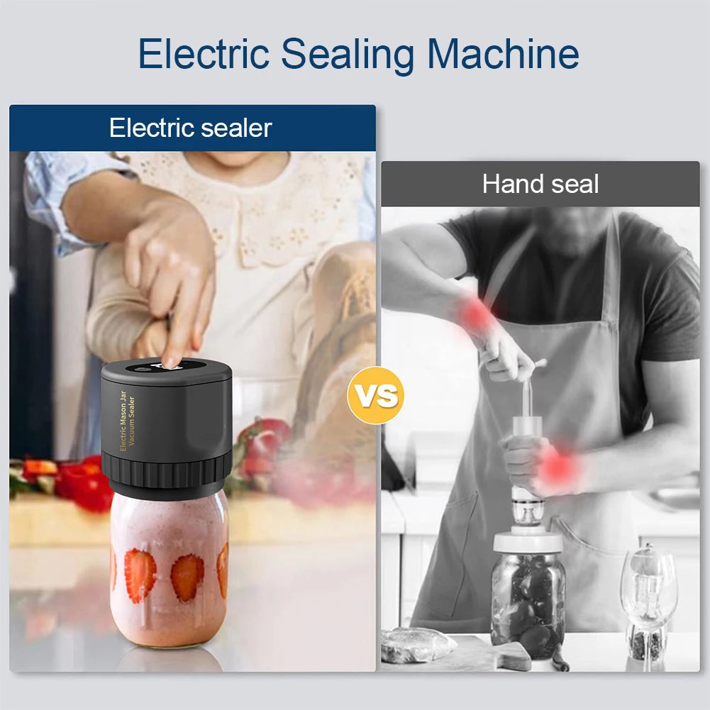 1pcs Electric Mason Jar Vacuum Sealer Kit