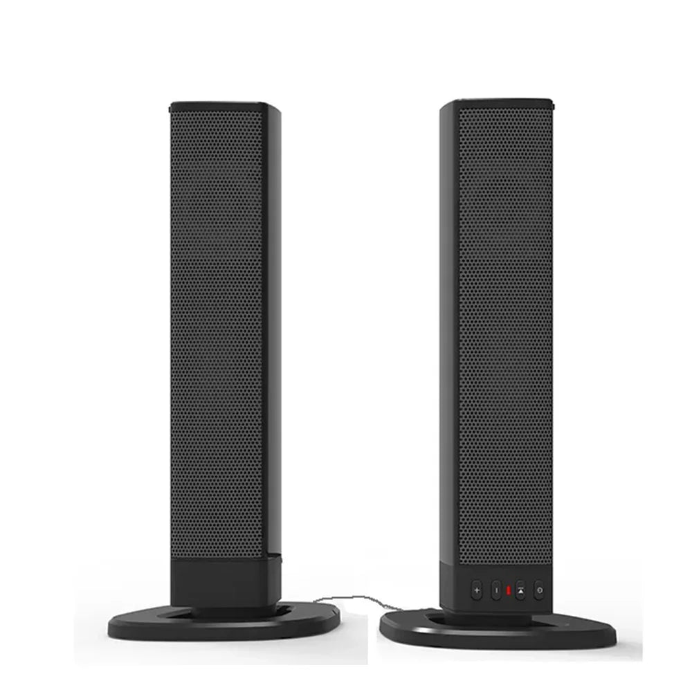 Separable Soundbar for TV with Subwoofer 360° Surround Stereo Wireless Soundbox Home Sound System TF Card AUX FM Radio Sound Bar