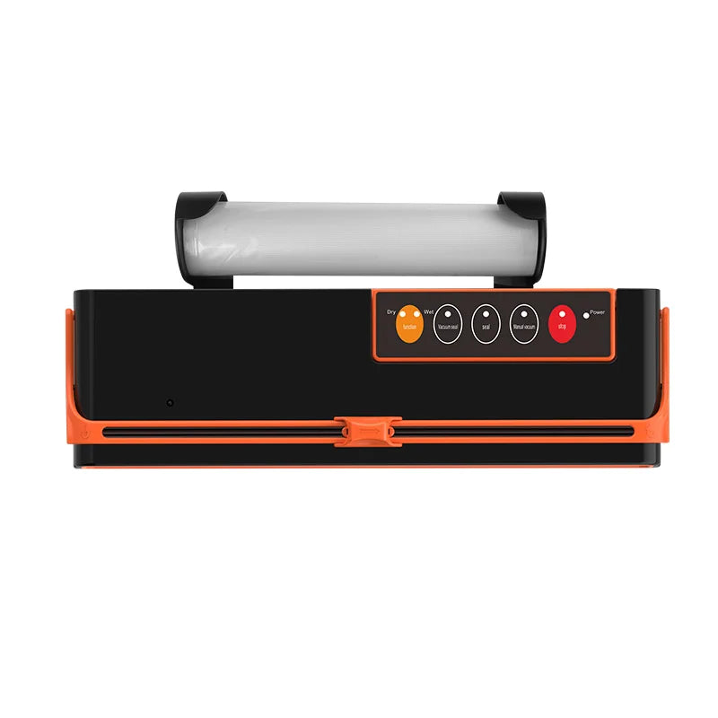 Food Vacuum Sealer Machine,Degasser vacuum packer for products with Cutter,Double Pump Air packaging machine For kitchen