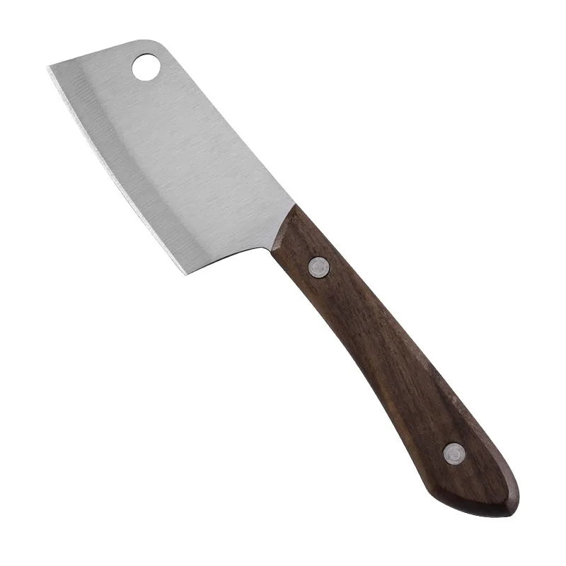 Stainless Steel Cheese Knives Set with Beautiful Walnut Wood Handle for Charcuterie Board Party Wedding Christmas