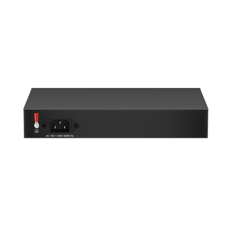 KeepLiNK 10-Port Gigabit Ethernet Switch with 8-PoE Ports and 2-RJ45 Copper Uplink Plug and Play