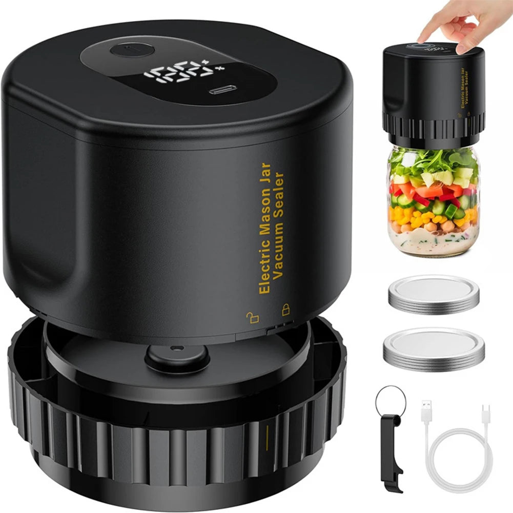 1pcs Electric Mason Jar Vacuum Sealer Kit