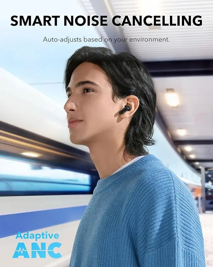 Noise Cancelling Wireless Earbuds (Refurbished)