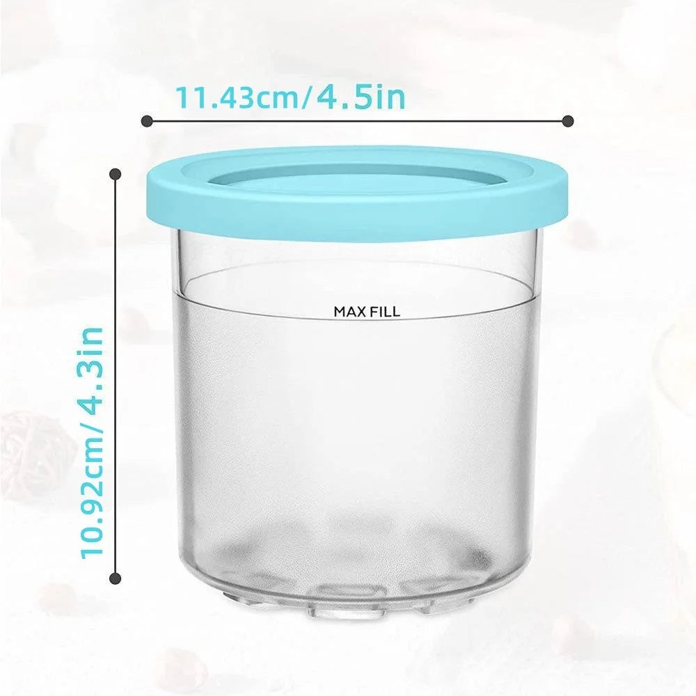 XSKPLID2CD Pints, Fit NC299AM & NC300s Series Creami Ice Cream Maker