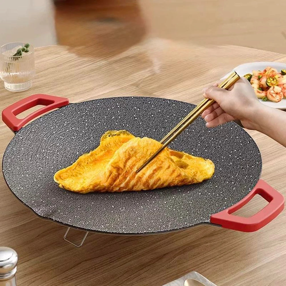 Electric Indoor Griddle Pan,Non-Stick Electric Bbq Grills,Portable Countertop Electric Grills Pan,For Family Gathering