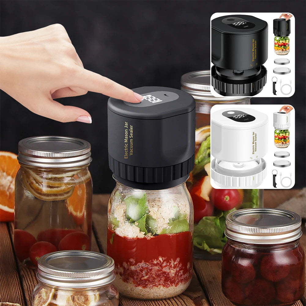 1pcs Electric Mason Jar Vacuum Sealer Kit