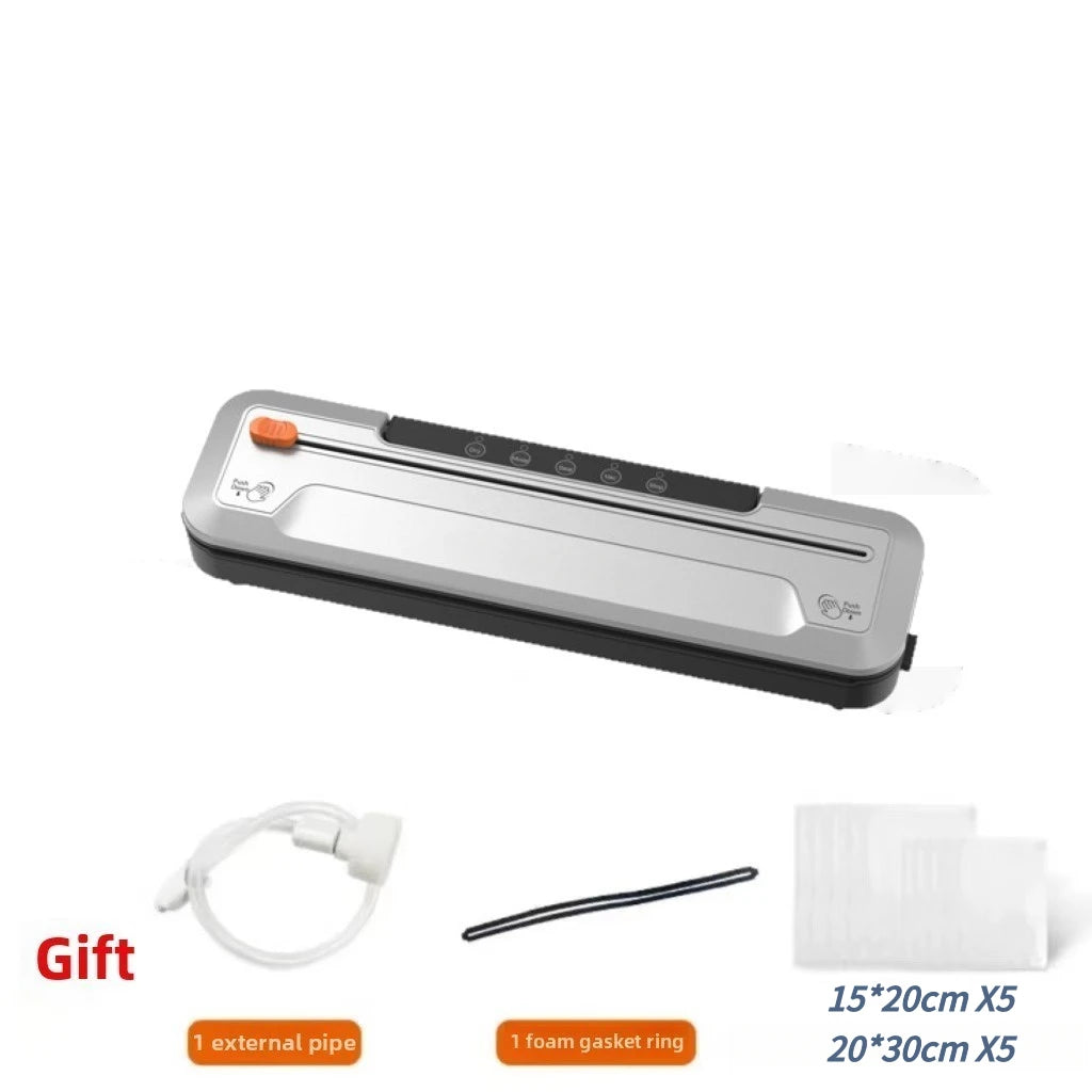 Fully Automatic Household Vacuum Sealer Packaging Machine Small Fresh-Keeping Sealer Plastic Sealer Vacuum Compression