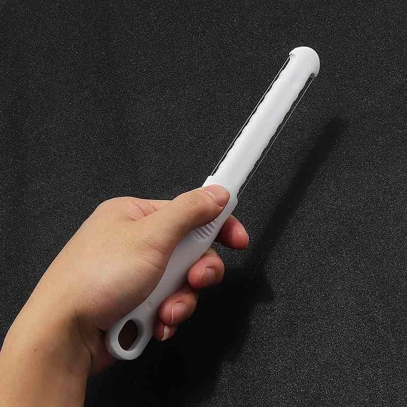 Cheese Butter Slicer Pissza Knife Sharp Cutter Soft Handle Cutter White Useful Kitchen Cheese Tools Wholesale