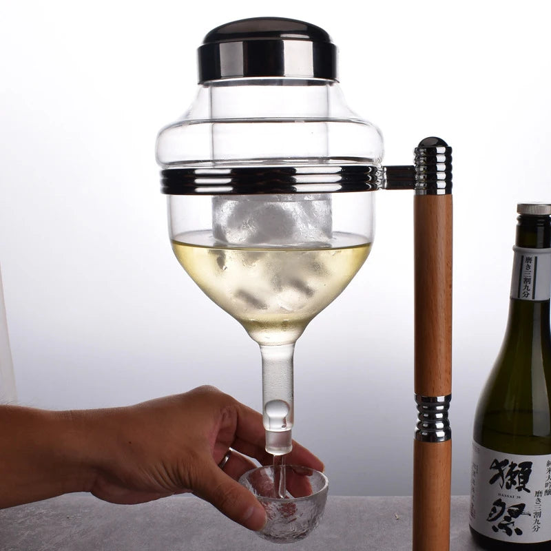 Ice Wine Rack Teapot Cooler Alcohol Restaurant Dispenser Jug Sake Liquor Whisky Vodka Advanced Decanter Tea Pot