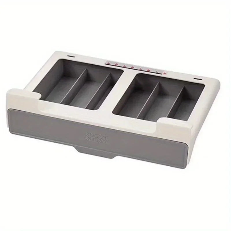 1pc 6 Grid Capsule Coffee Tea Bag Organizer Small Drawer Organizer Box No-Punch Space-Saving Storage Boxes  Capsule Holder