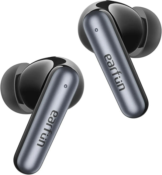 Hi-Res Noise Cancelling Earbuds with LDAC, 40H Playtime, Bluetooth 5.4, Wireless Charging