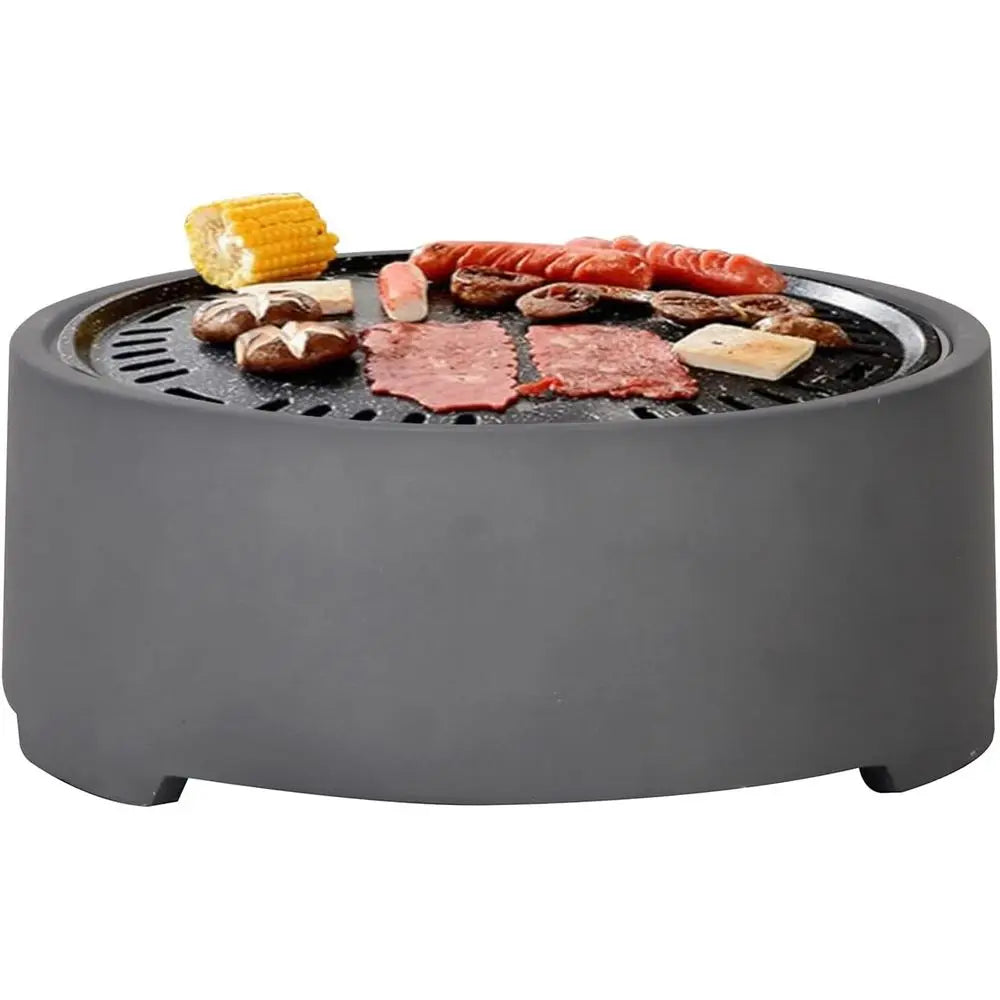 15-Inch Portable Charcoal Grill Smoker for Outdoor Patio, Backyard, and Camping Adventures