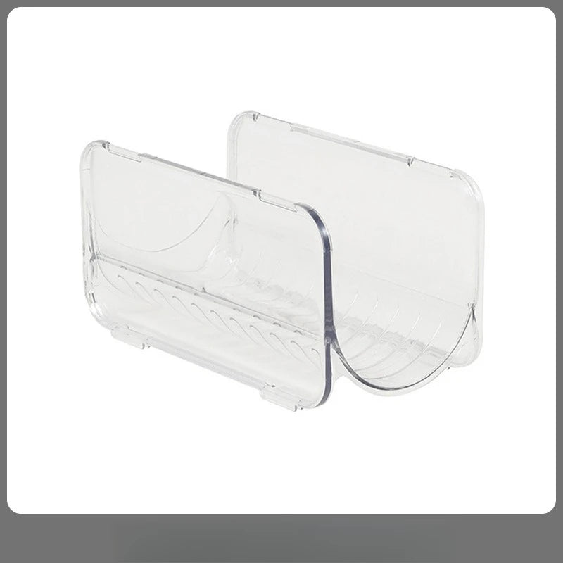 1Pc Bottles Storage Holder Rack Free-Standing Clear Water Wine And Drink Bottle Storage Shelf For Kitchen Cabinet Fridge Freezer